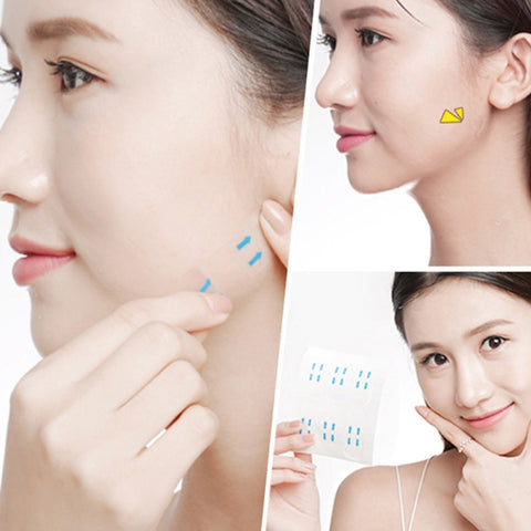 100 Pcs/Set Invisible Thin Face