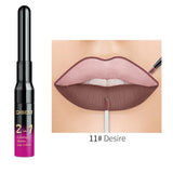 QiBest 2 in 1 Lip Liner Liquid Lipstick