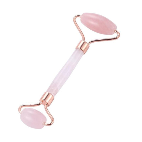 1PC Rose Quartz Face Massage Roller