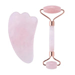 1PC Rose Quartz Face Massage Roller